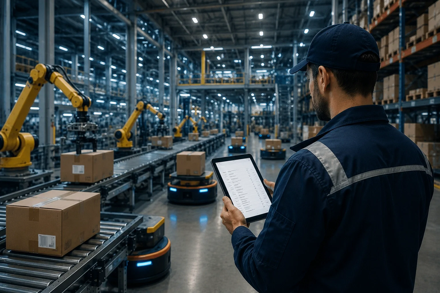 How are artificial intelligence and automation shaping modern logistics?